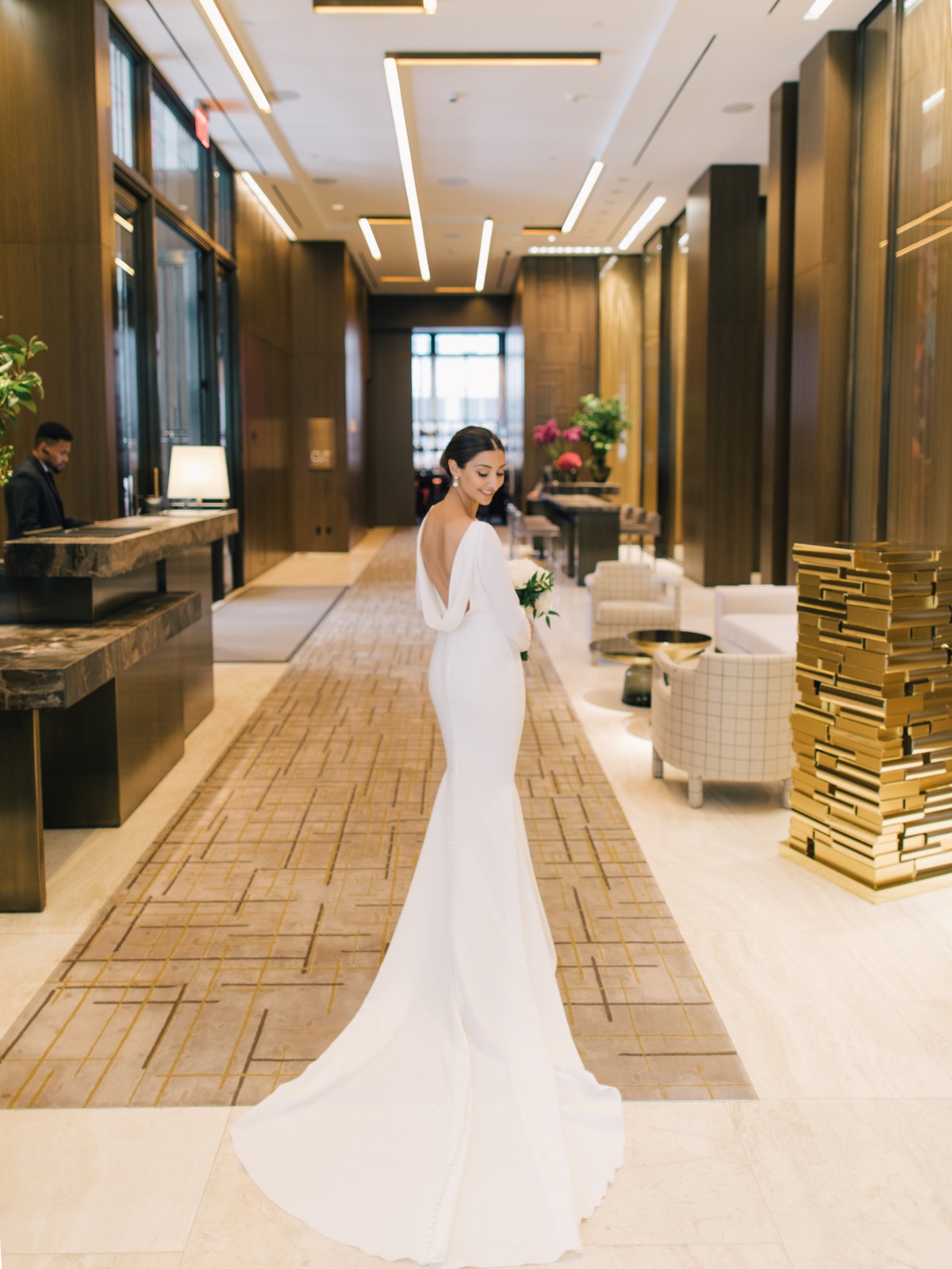 Ultra Stylish Modern and Elegant Wedding at Tribeca Rooftop