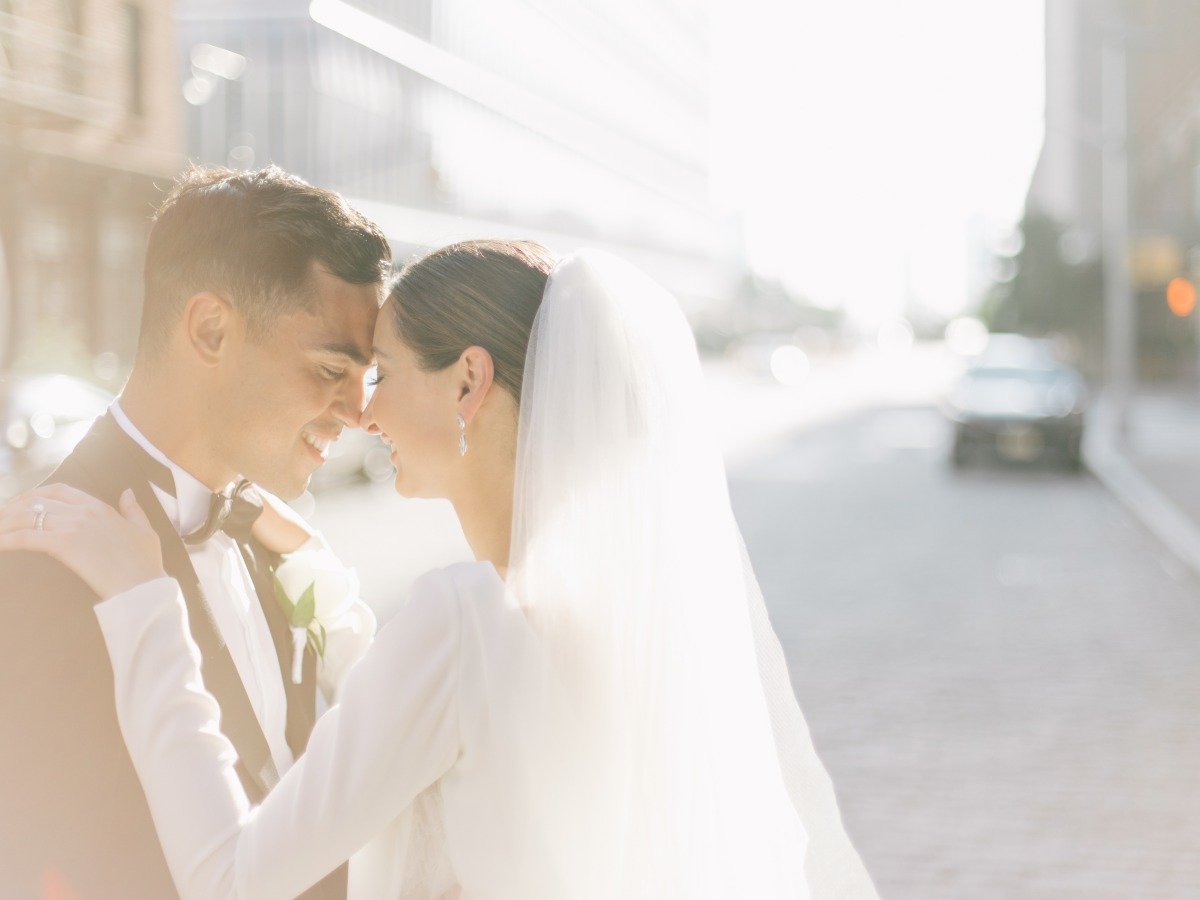 Ultra Stylish Modern and Elegant Wedding at Tribeca Rooftop