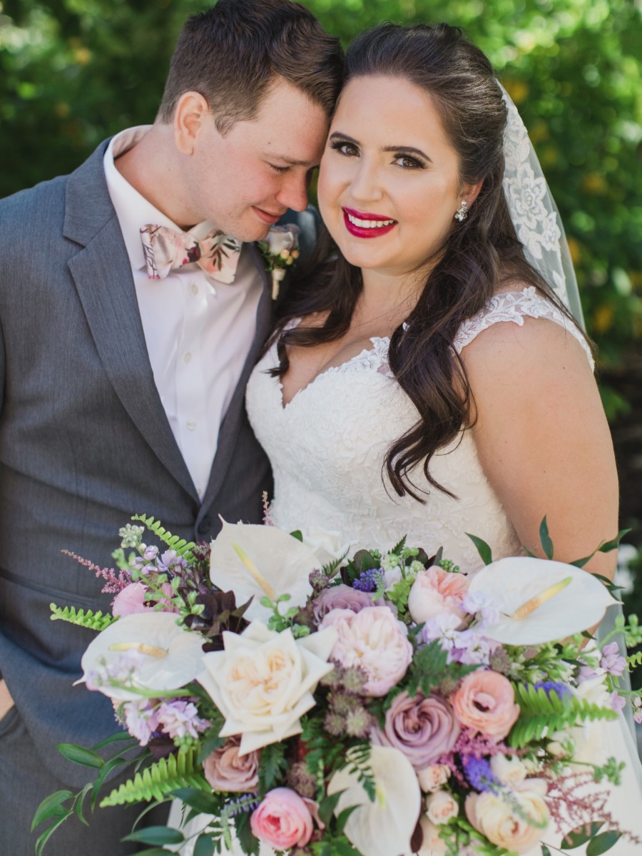 A Lilac-Filled Wedding Day Blooming With Lush Garden Inspiration