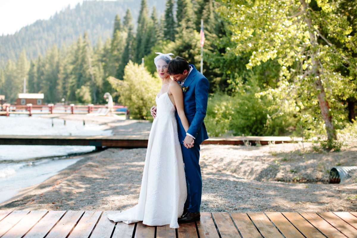 Whimsical and Lighthearted Wedding on the Shores of Tahoe