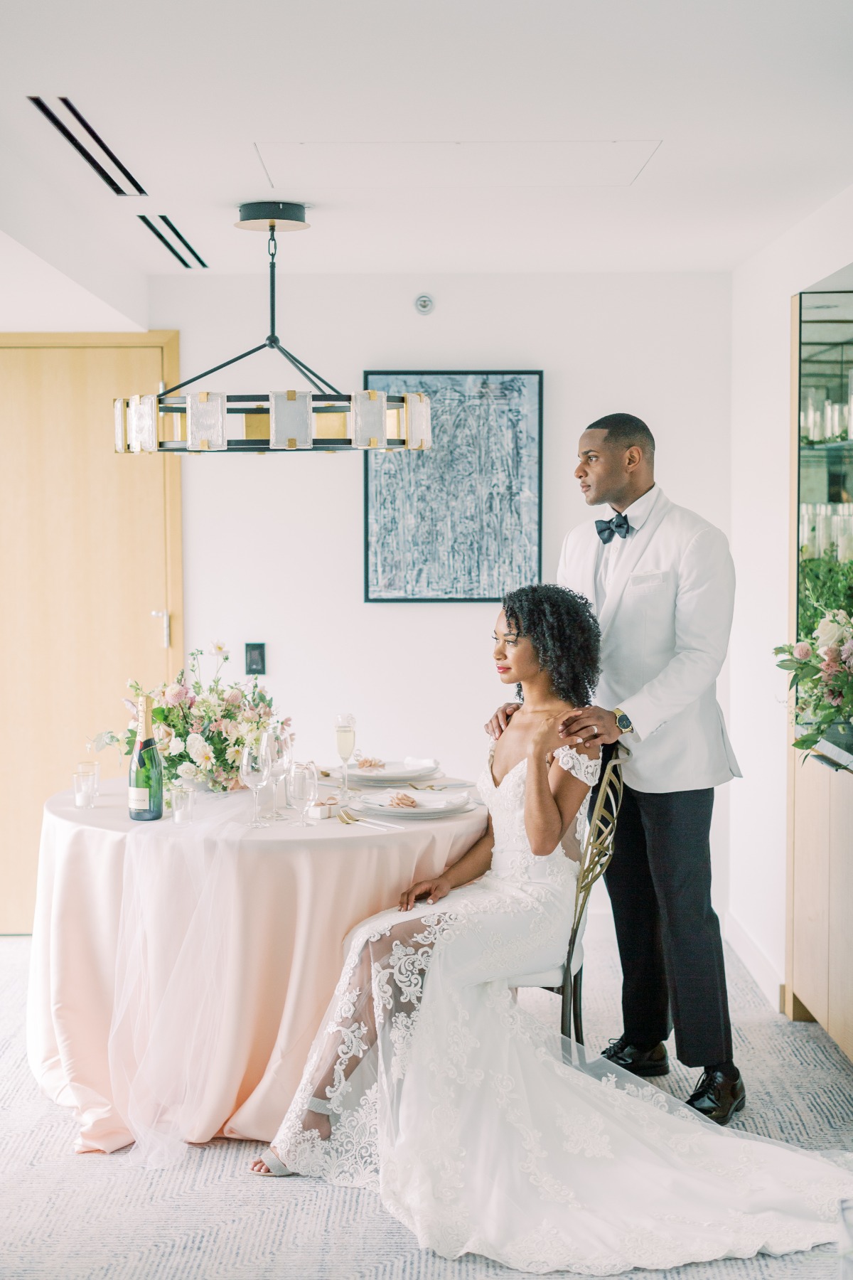Romantic Rooftop Wedding Inspiration at Four Seasons Seattle