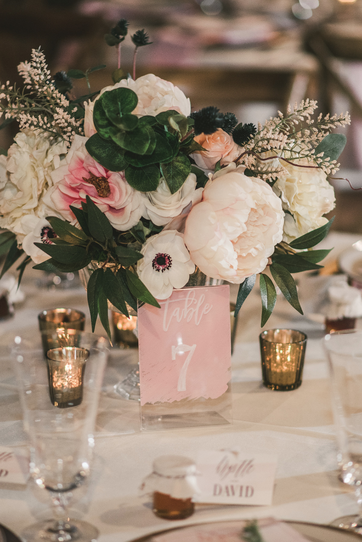 It was Industrial Glam and Florals Galore at this Main Street Ballroom Wedding