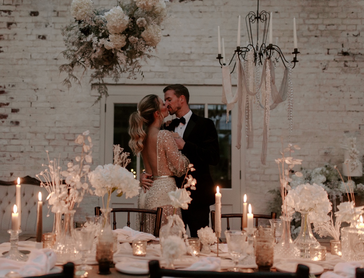 Candlelit and Sparkly Micro Wedding Ideas at Our Beautiful Glass House