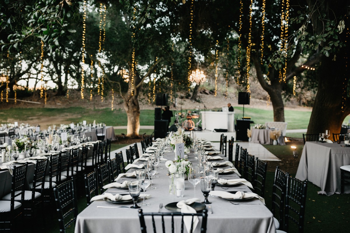 A Black And White Summer Soiree at Saddlerock Ranch