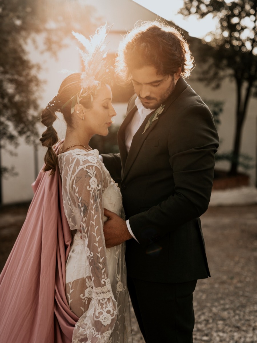 Romantic Elopement at Mar de Olivos in Andalusia, Spain