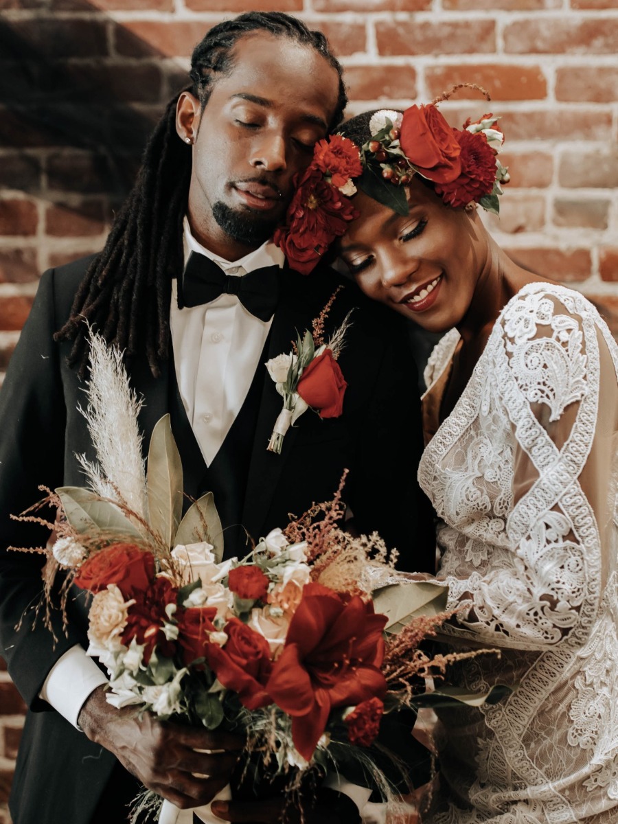 A Fierce Micro Wedding With An Industrial Vibe