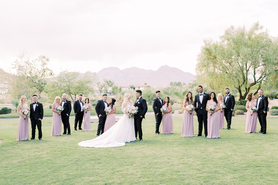 Connecting With Your Closest Crew Is What Red Rock Country Club Weddings Are All About