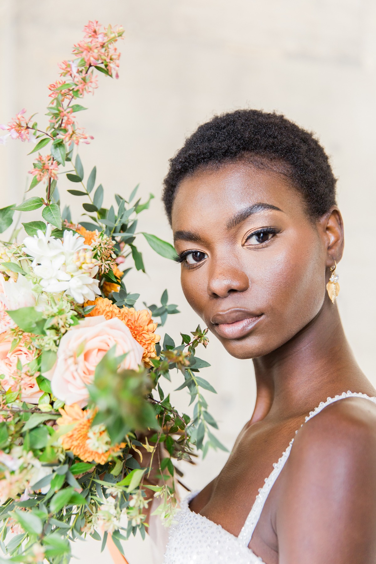 With Her Crown, Her Cape, and Her Boundless Parisian Chicness, This Beautiful Black Bride Is Giving Us All the Goals