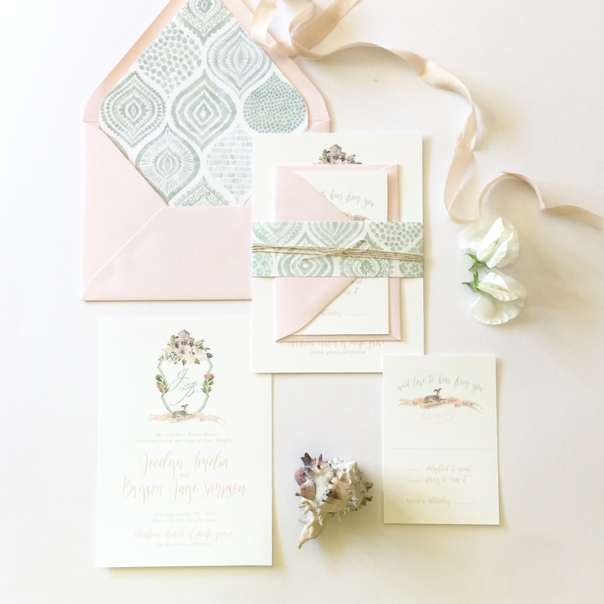 Custom Wedding Invitations Set the Tone for your Perfect Day