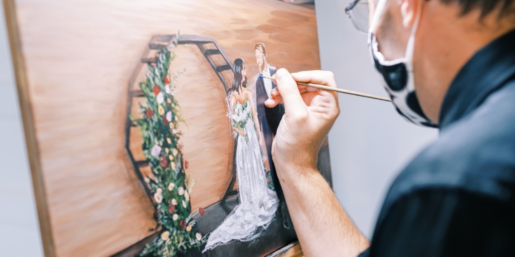 Why 2021 is the Best Time to Hire a Live Wedding Painter