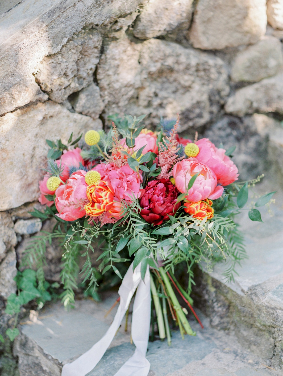 A Coastal Greek Wedding With A Boho Vibe In Pink And Blue