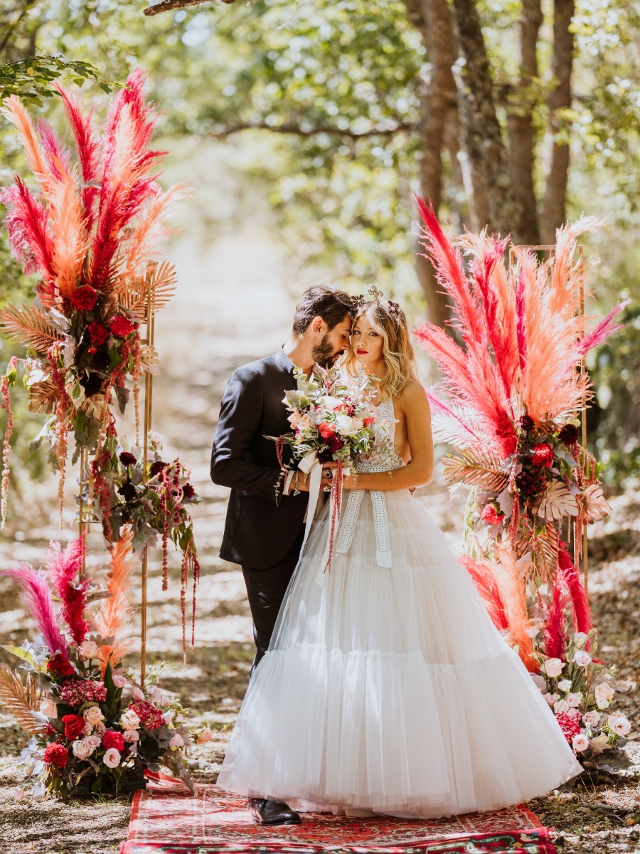 A Luxurious Guns N' Roses Inspired Wedding in Italy