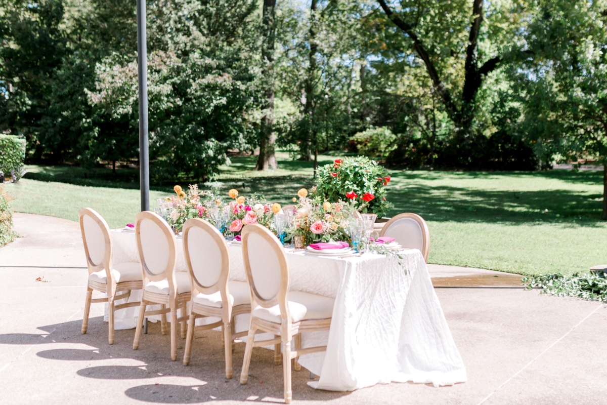 This Stunning Stained Glass Styled Shoot Happened in a Greenhouse in Texas