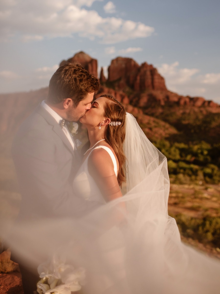 An Intimate + Adventurous Wedding Amongst The Red Rocks In Sedona