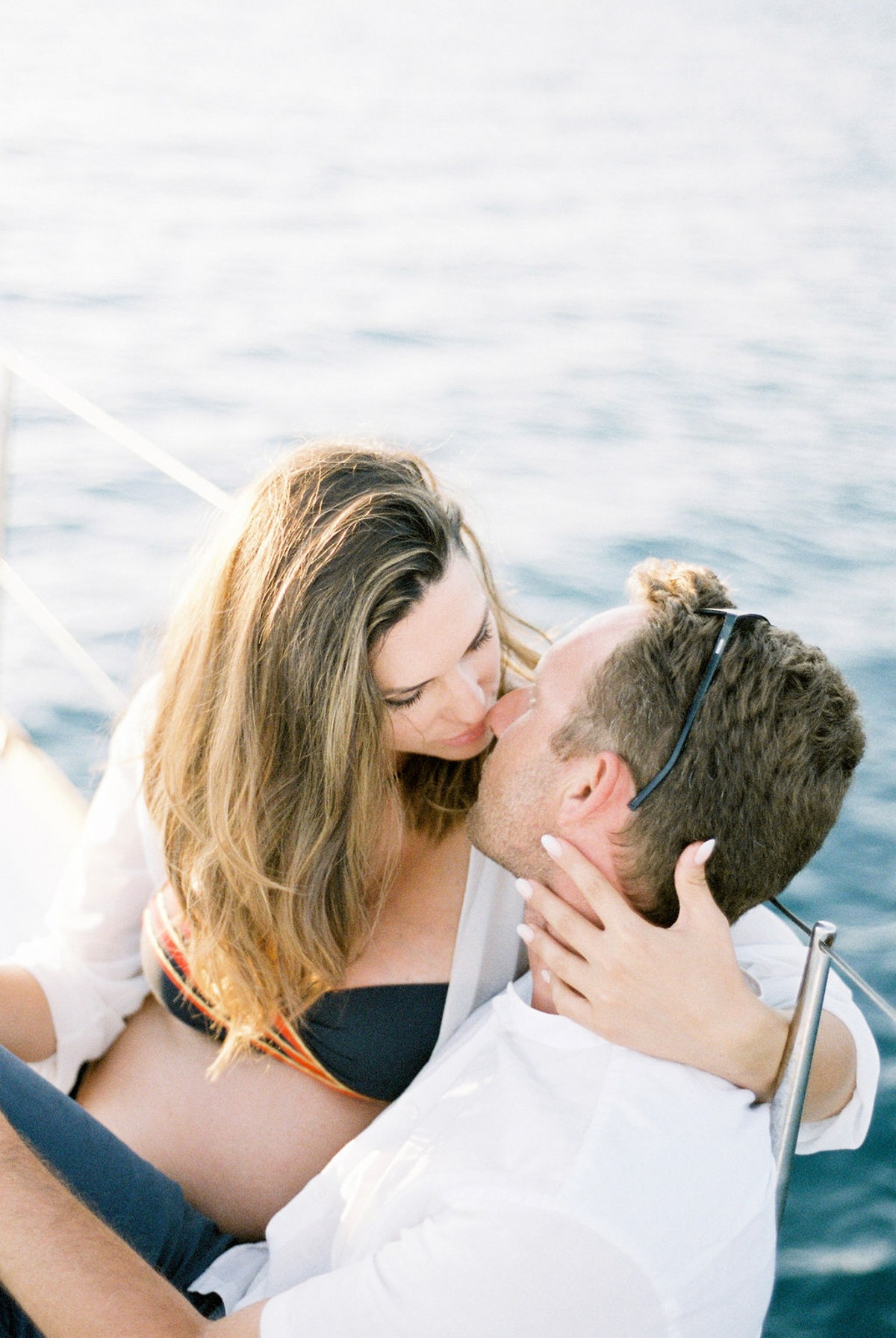 A Sailboat Wedding Anniversary Off The Coast of Greece