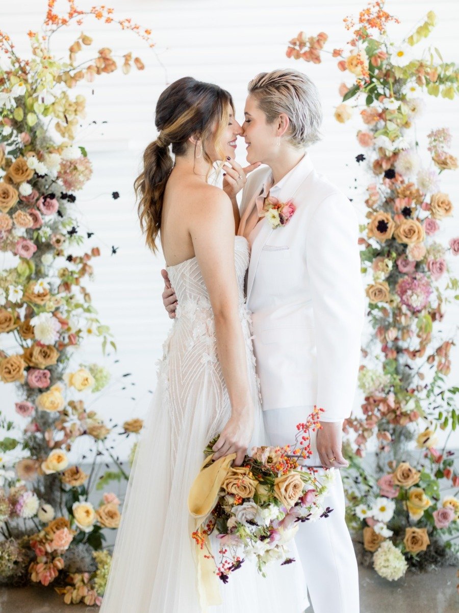 These Brides are Super Chic at this Wedding in Long Beach at The Modern