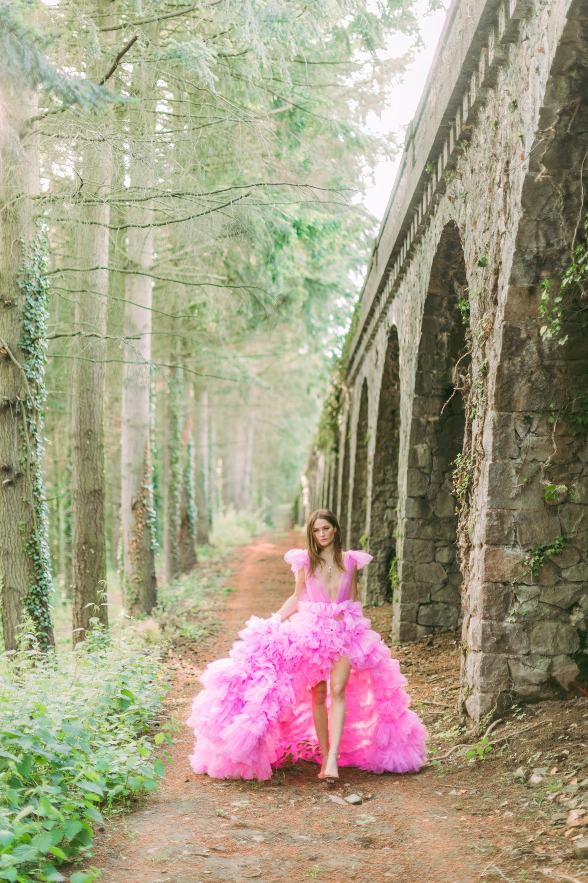 A French Castle Garden Party in Millenial Pink