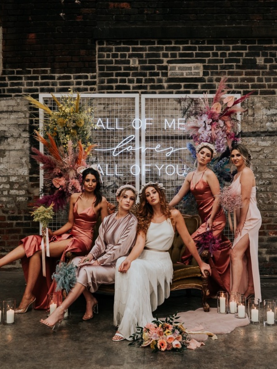 Eccentric and Colorful Wedding Inspiration on 92 Burton Rd