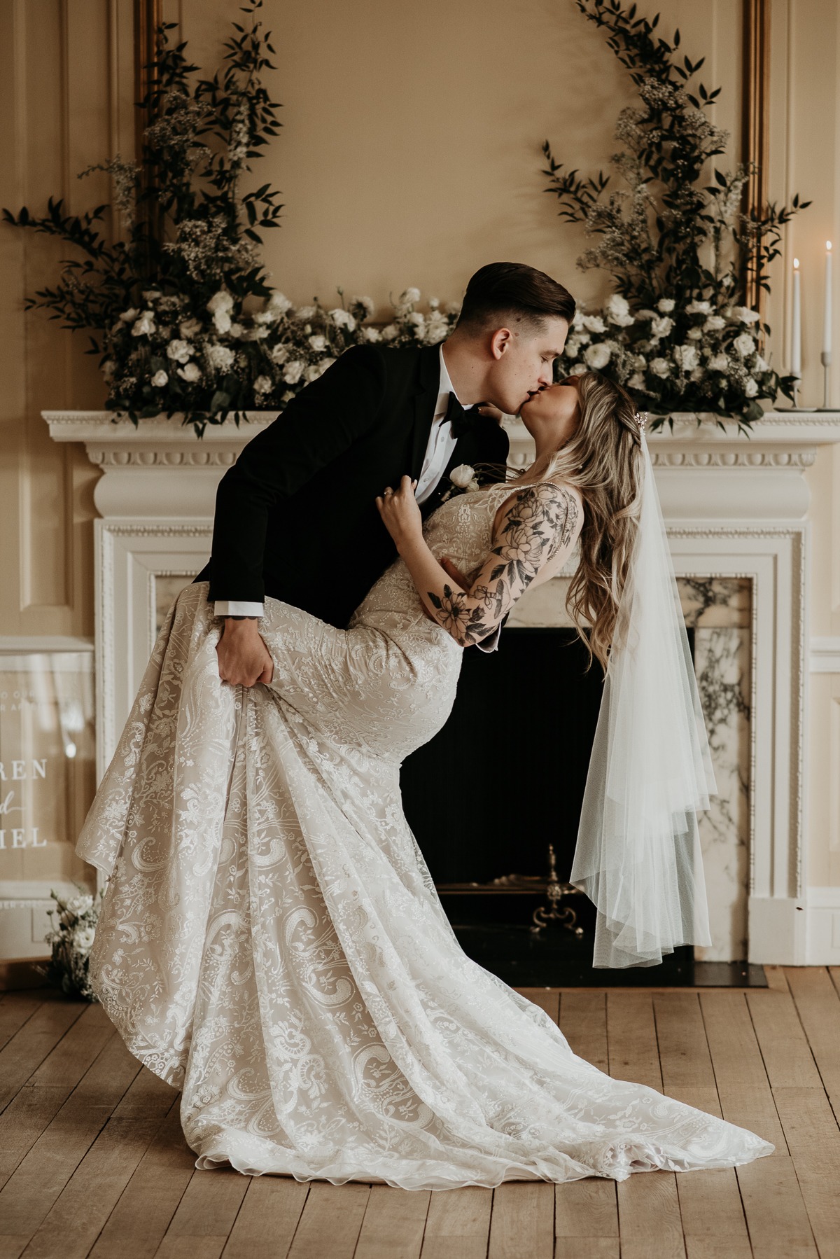 Elegance Meets Indie Wedding At A Boutique Country House Hotel In The UK