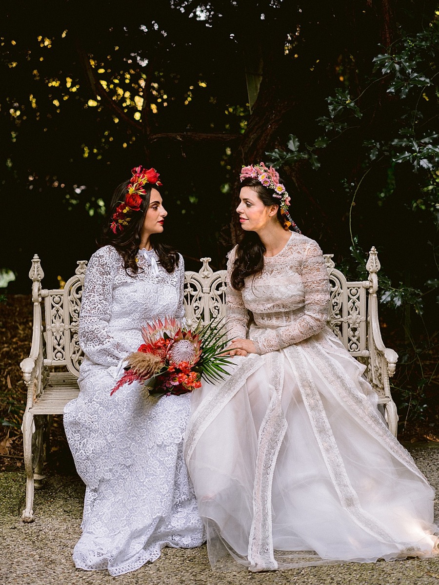 Frida Kahlo Inspired Wedding Inspiration at Garda Lake