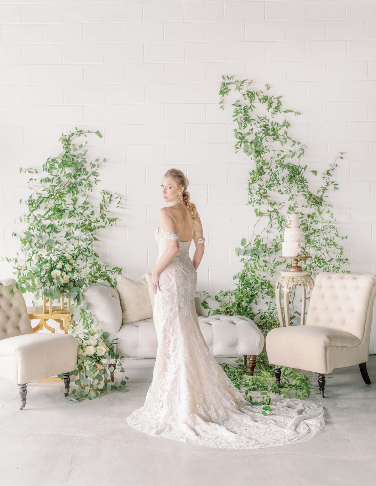 Industrial Meets Ethereal Bridal Editorial With Silk Aerialist
