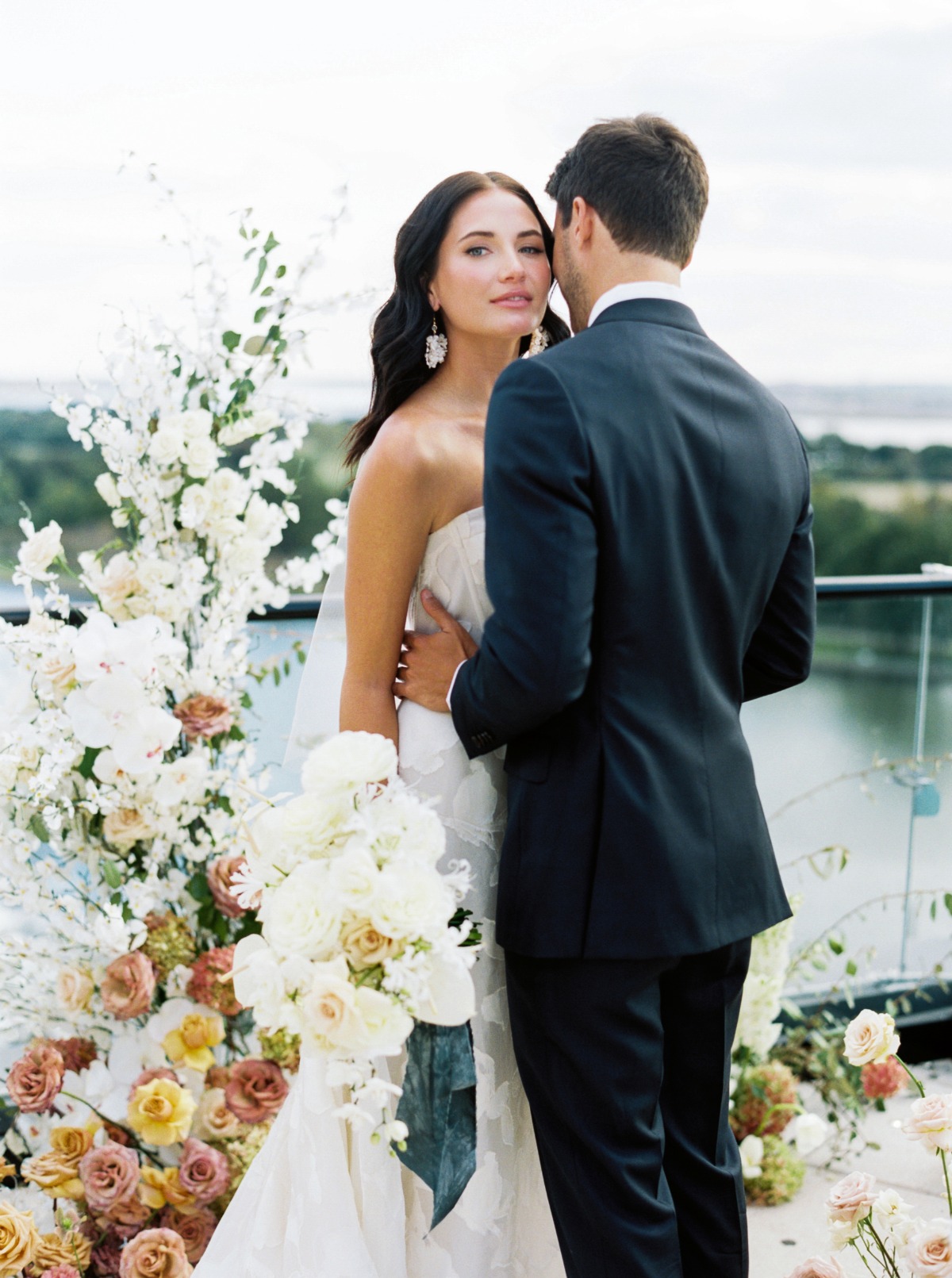 Edgy Inspirational Shoot With Whimsy Florals and Badass Details in Washington DC