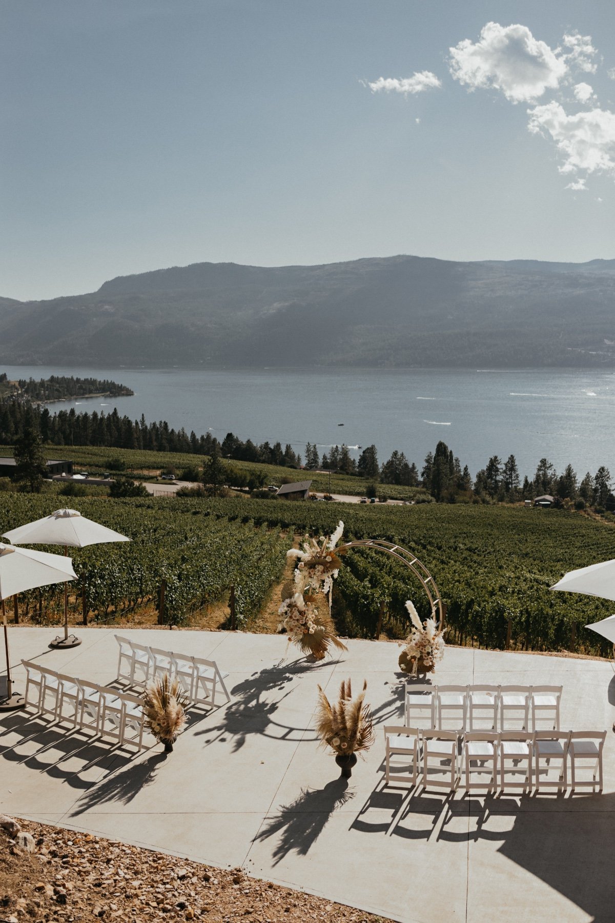 How To Have A Romantic Boho Inspired Vineyard Wedding in Lake Country, Canada