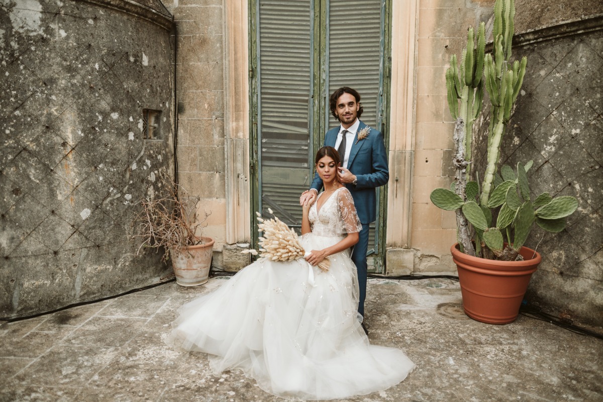 A 2020 Wedding Turned Decadent Palace Elopement
