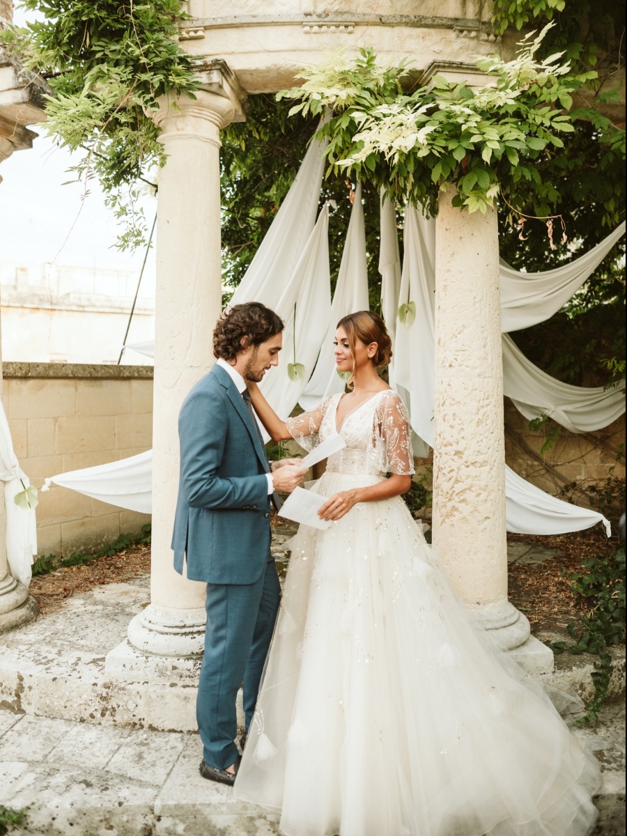 A 2020 Wedding Turned Decadent Palace Elopement