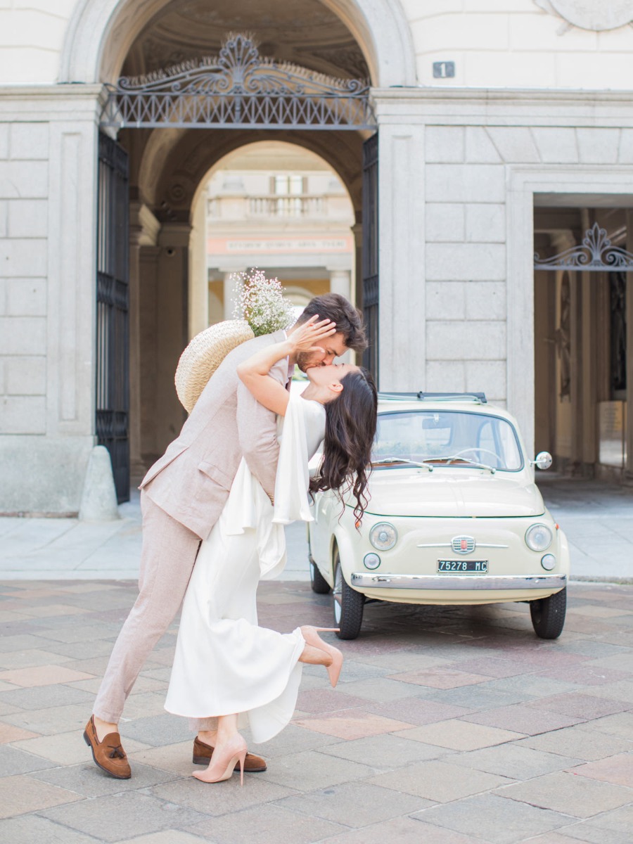 A Chic Elopement On Lugano Lake in Switzerland