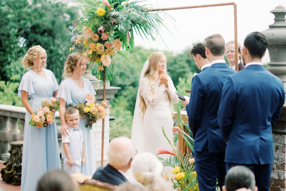 Eclectic Botanical Pop Up Wedding