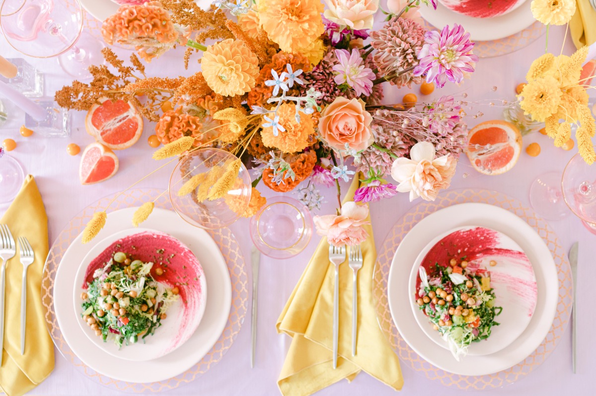 How To Add Bold Statements To Your Wedding Decor