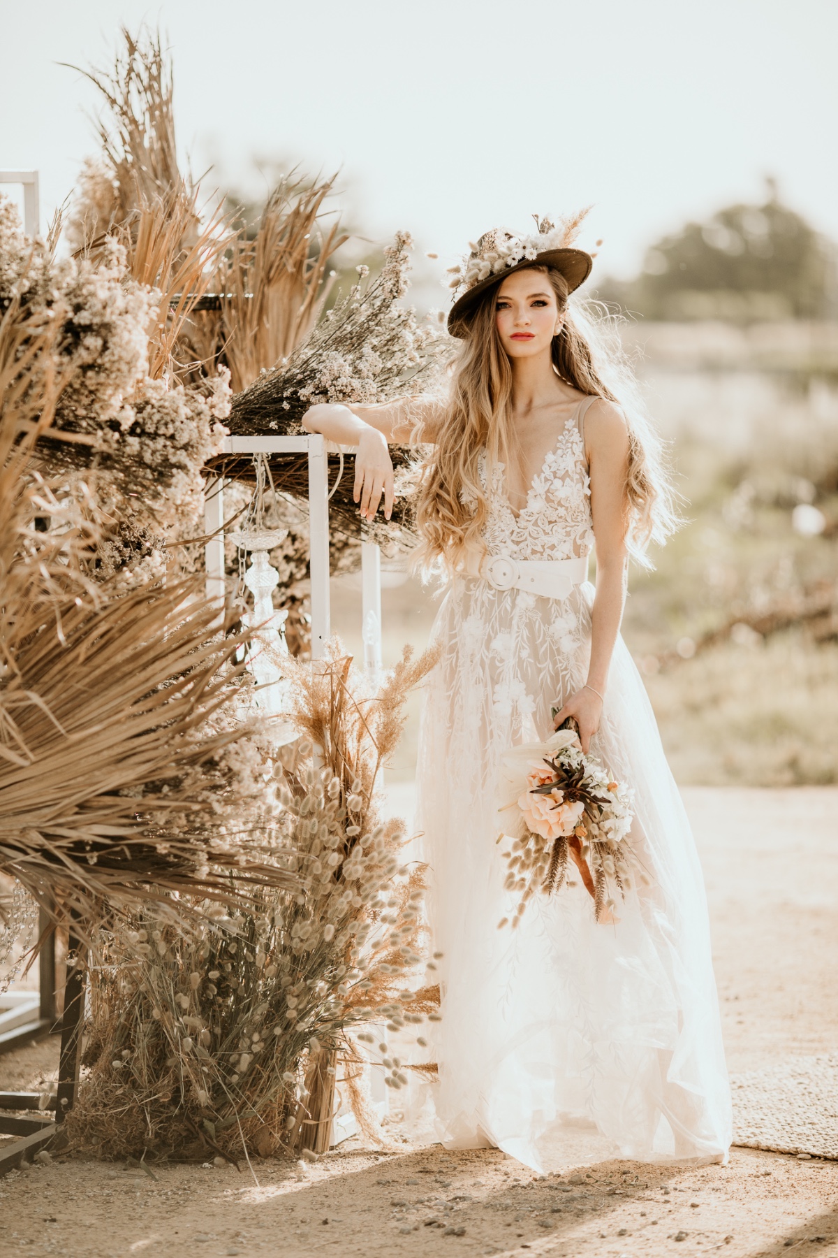 Modern Meets Boho In This South African Lakeside Styled Shoot