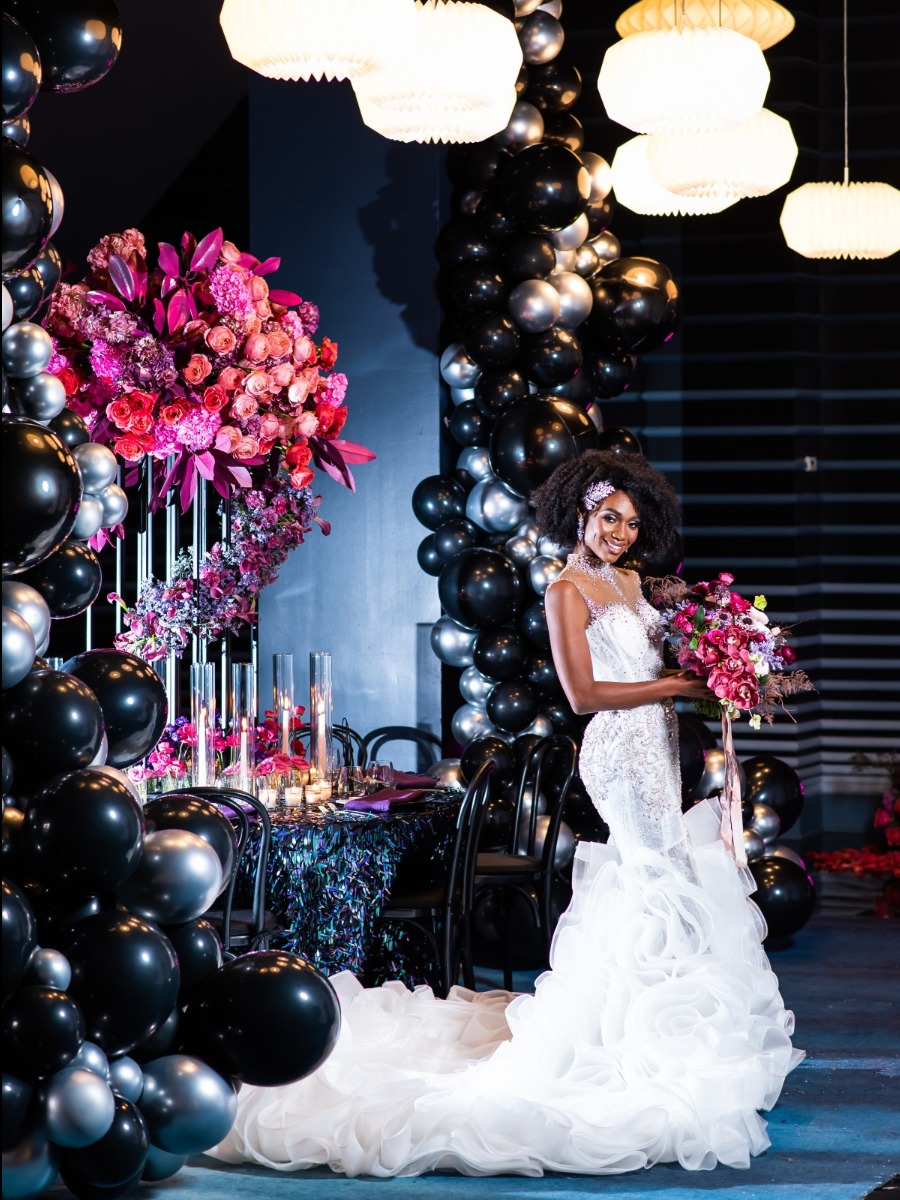 A Bold Bridal Shoot Full Of Drama And Details GALORE