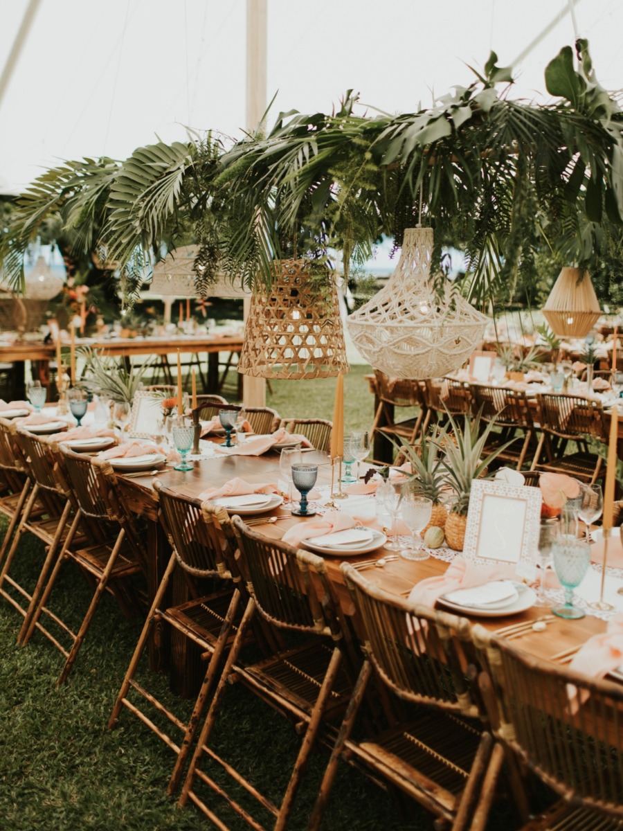 An Interior Designer's Bohemian Hawaiian Wedding