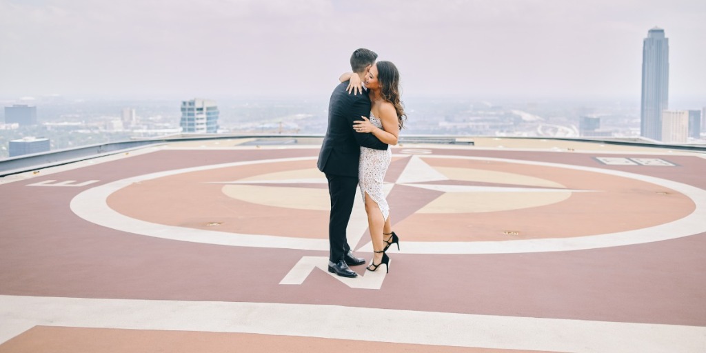 Everything's Bigger In Texas–Including Their Engagement Shoots