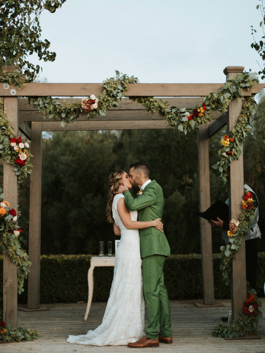 Rustic Barnyard Wedding Under A Full Moon