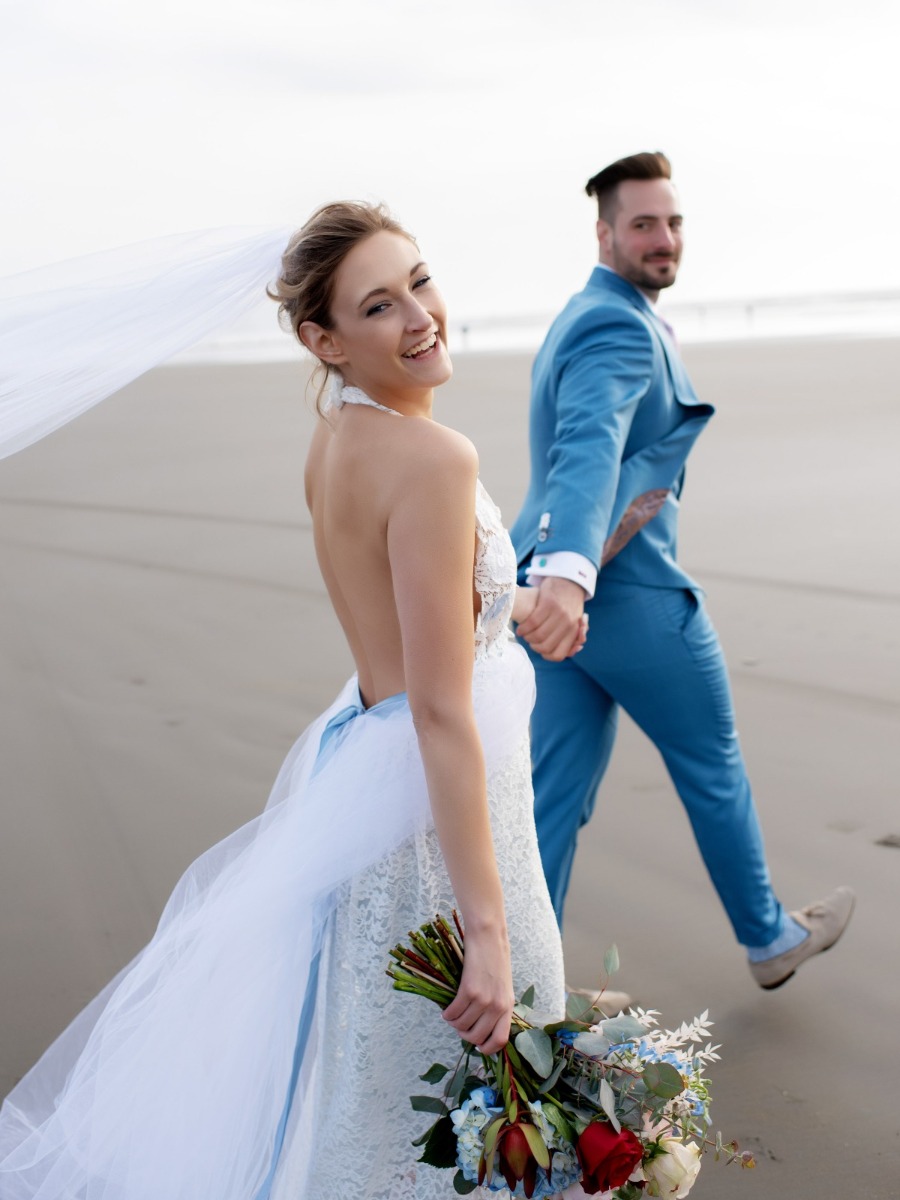 This Coastal Elopement Shoot Will Give You The Travel Bug–Road Trip Anyone?
