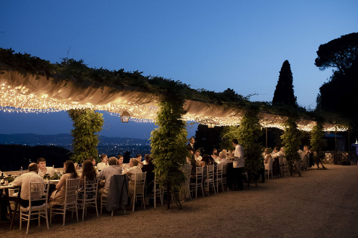 Fashion-Forward Boho Wedding In The Tuscan Hills