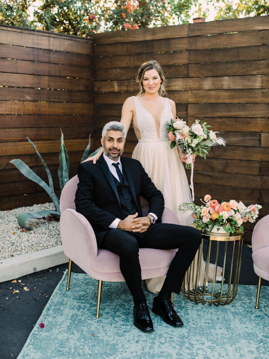 A Modern Fusion Wedding In A Repurposed Film Studio