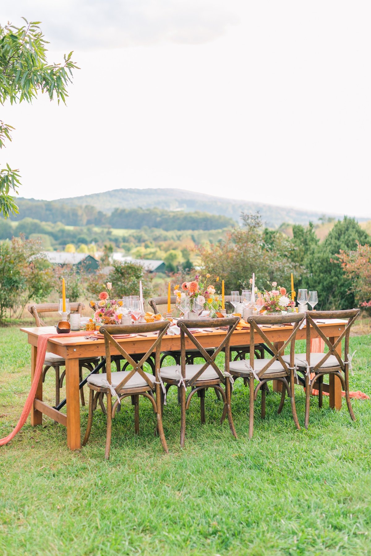 Ultra Organic, Honey Inspired, Fall Wedding in Central Virginia