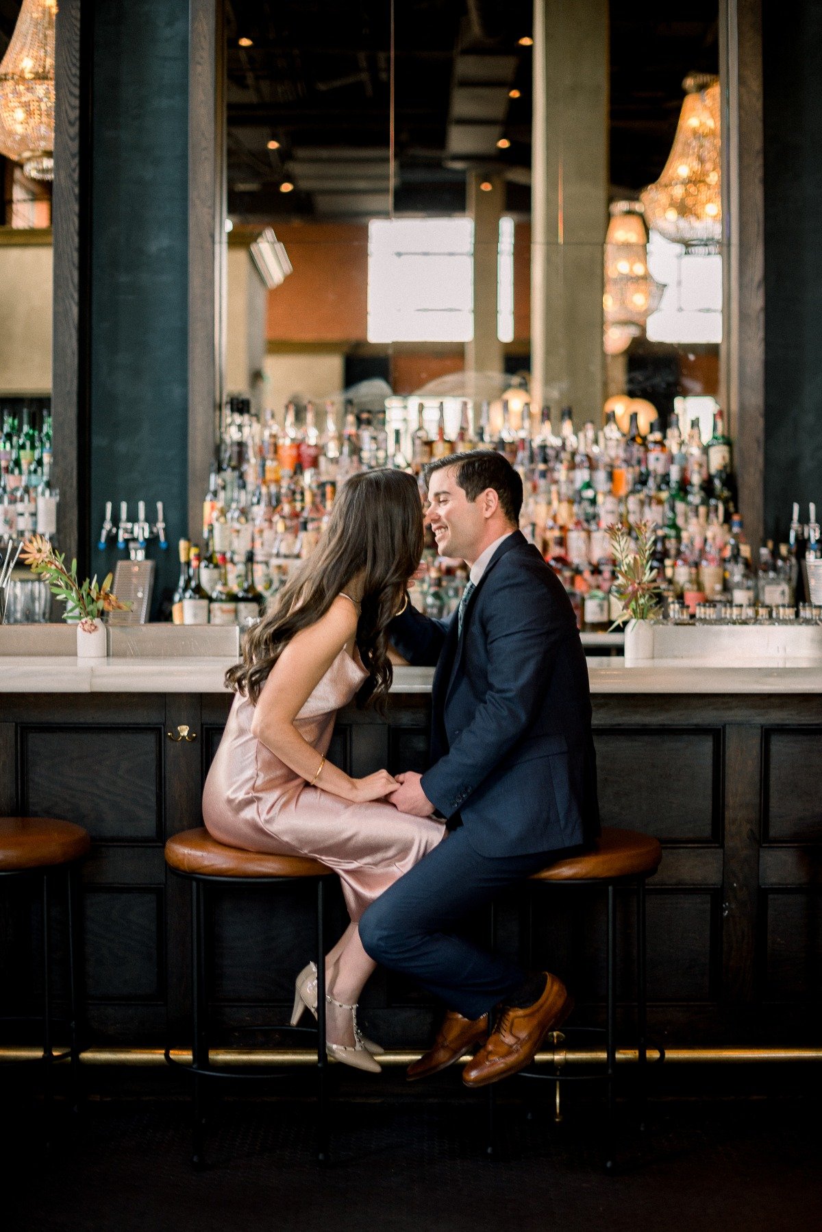 Wish You Were Here: A Chic Engagement Shoot In Denver, Colorado