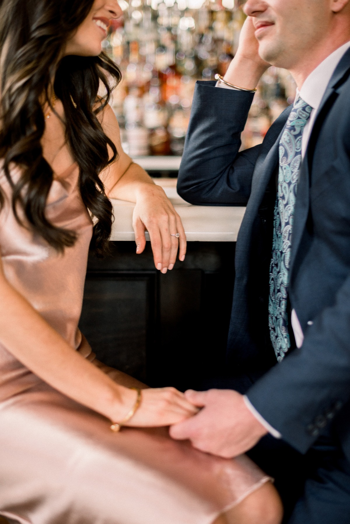 Wish You Were Here: A Chic Engagement Shoot In Denver, Colorado