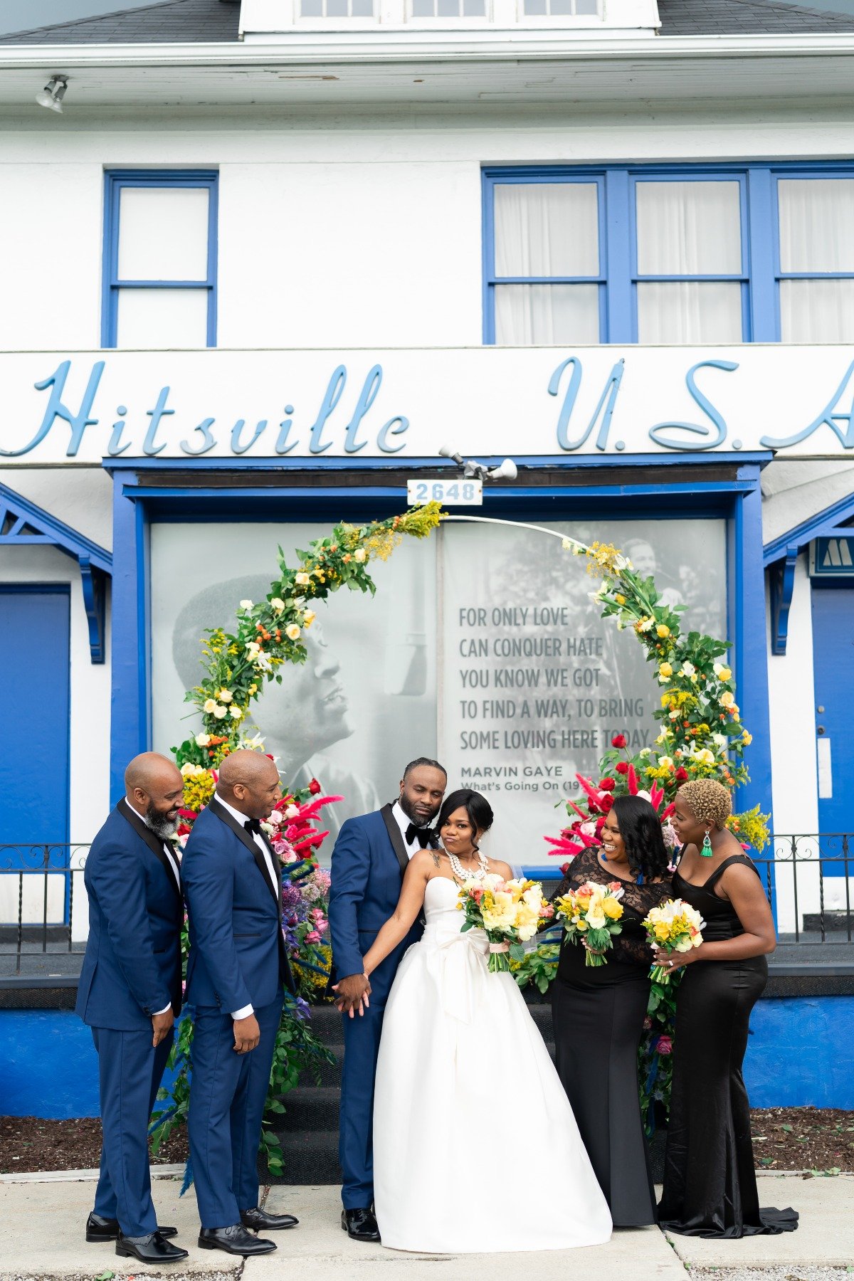 Celebrating Juneteenth And Black Love With This Joyous Motown-Inspired Shoot In The Heart Of Detroit