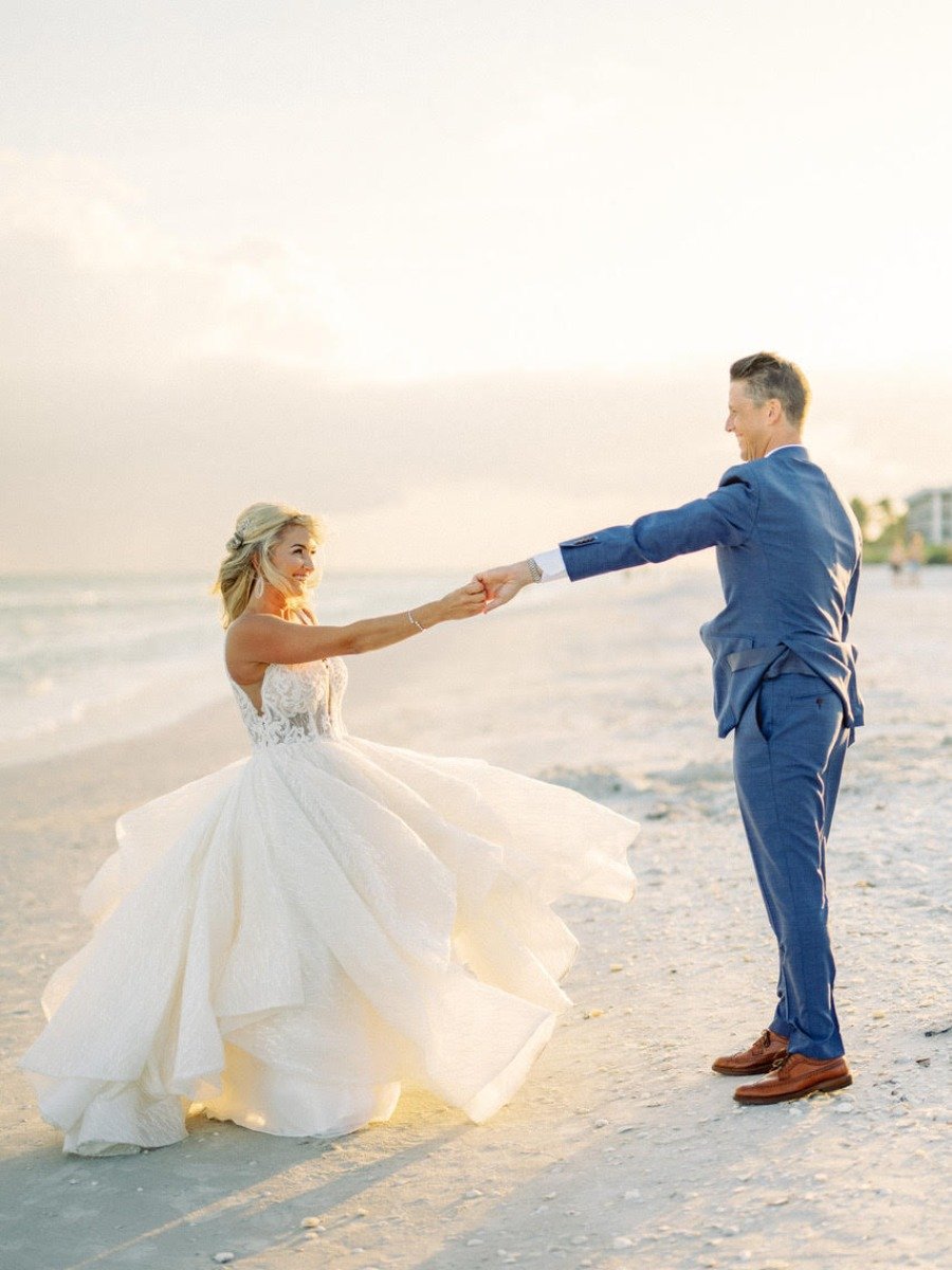 Tousled Hair, Don't Care: The Beaches of Fort Myers & Sanibel Will Do It for You When You Say 'I Do'