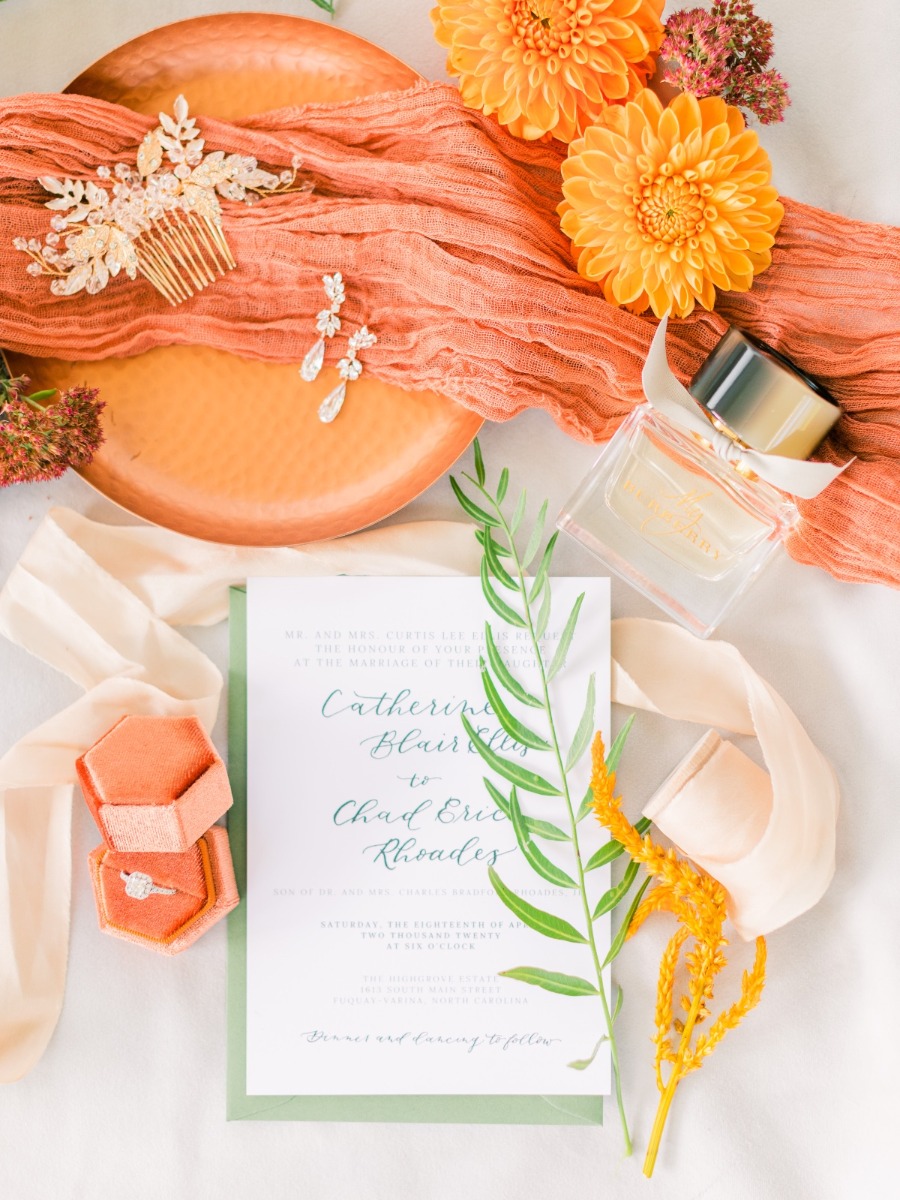 Ultra Organic, Honey Inspired, Fall Wedding in Central Virginia