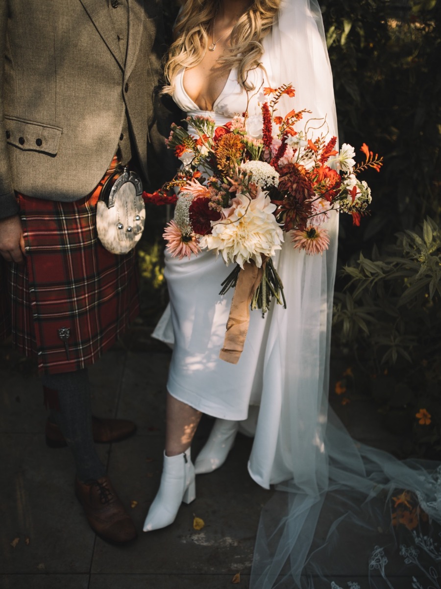 A Secret Garden Micro Wedding In Scottland