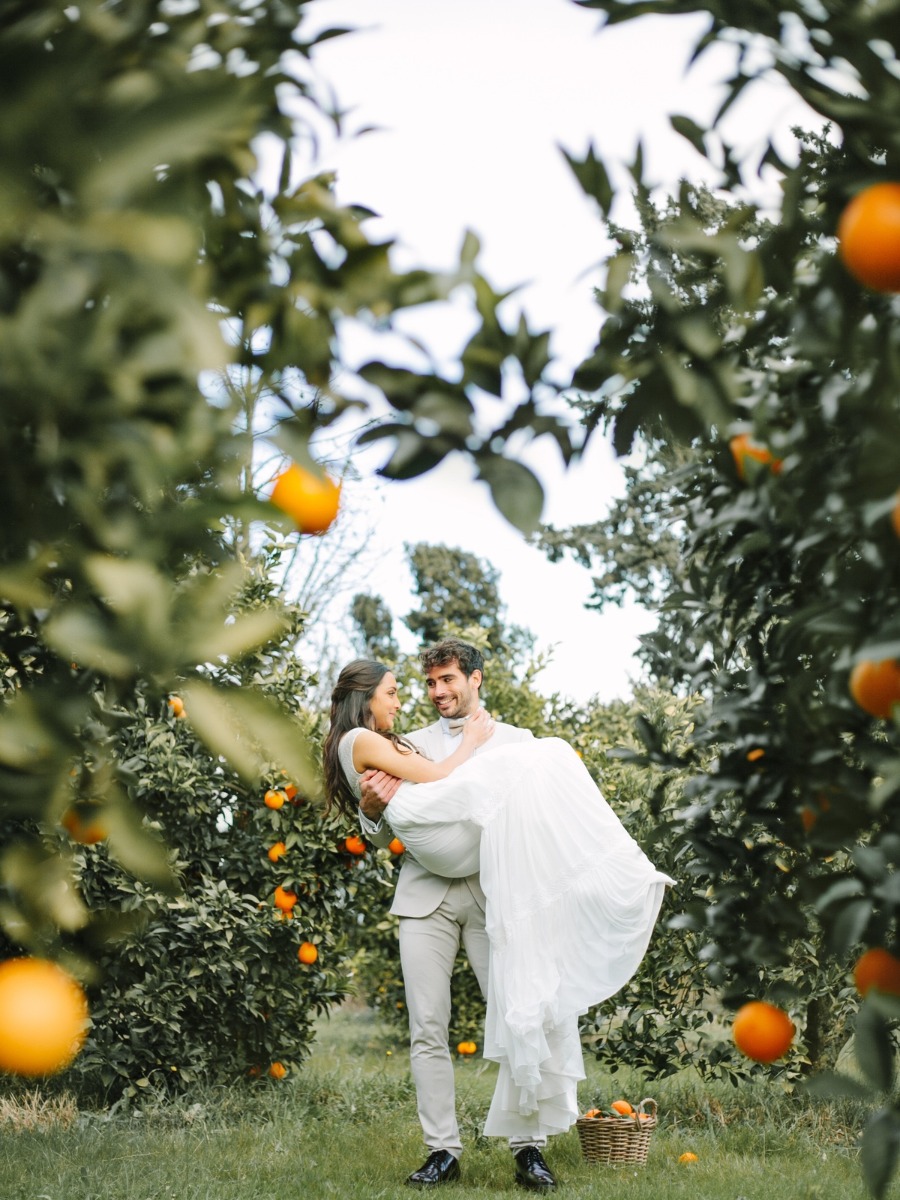 A Zesty Twist On A Classic Wedding Inspiration