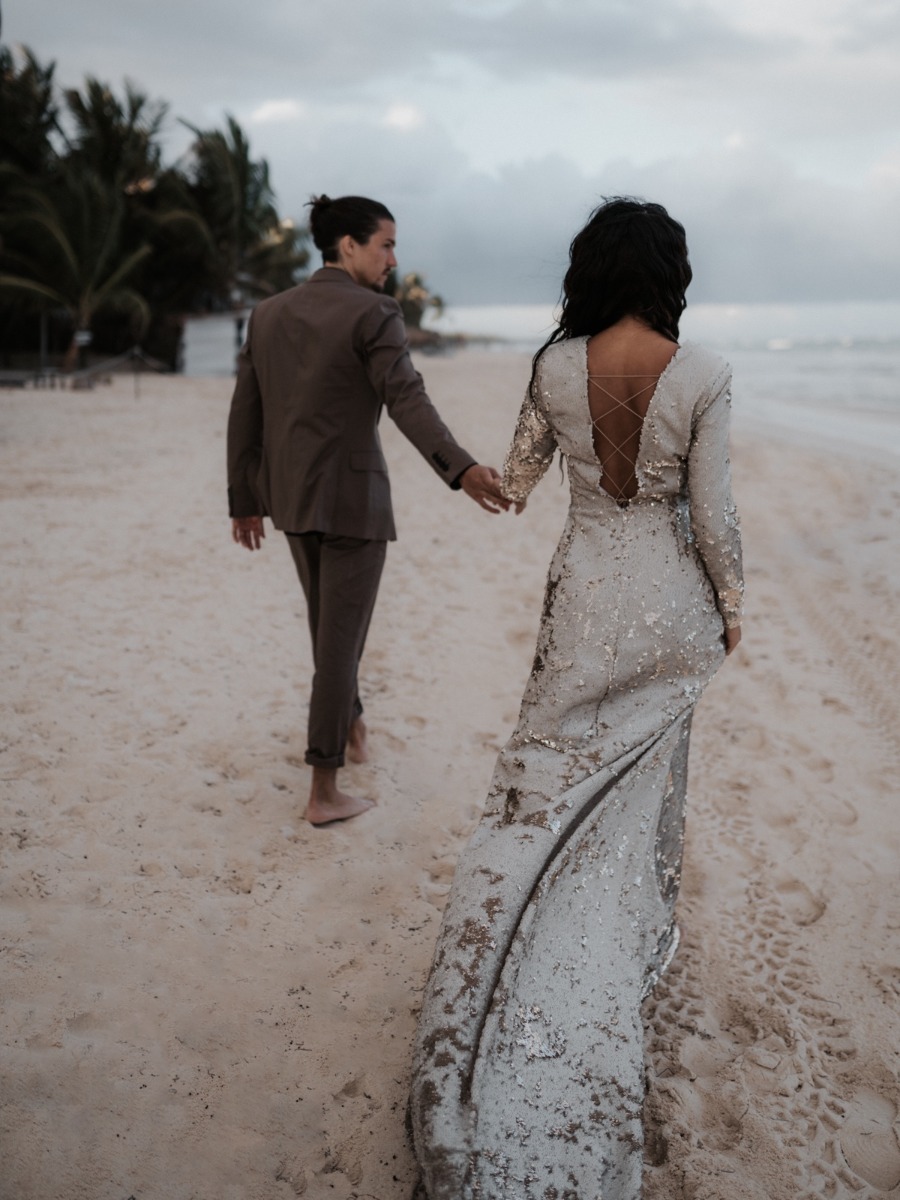 Celestial + Magical Elopement in Tulum, Mexico