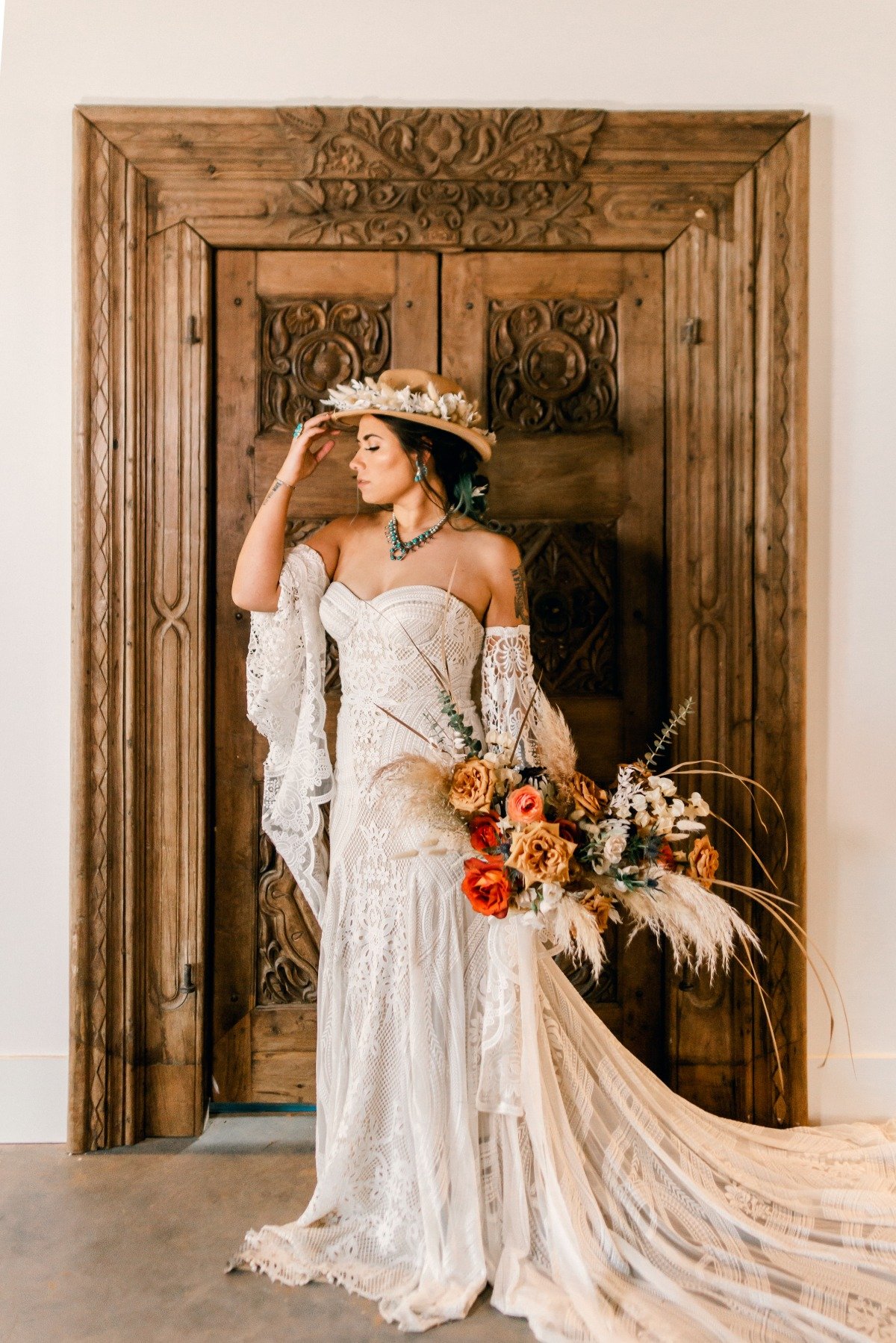 This Texas Team Went All In On The Southwestern Boho Theme For This Stunning Inspiration Shoot